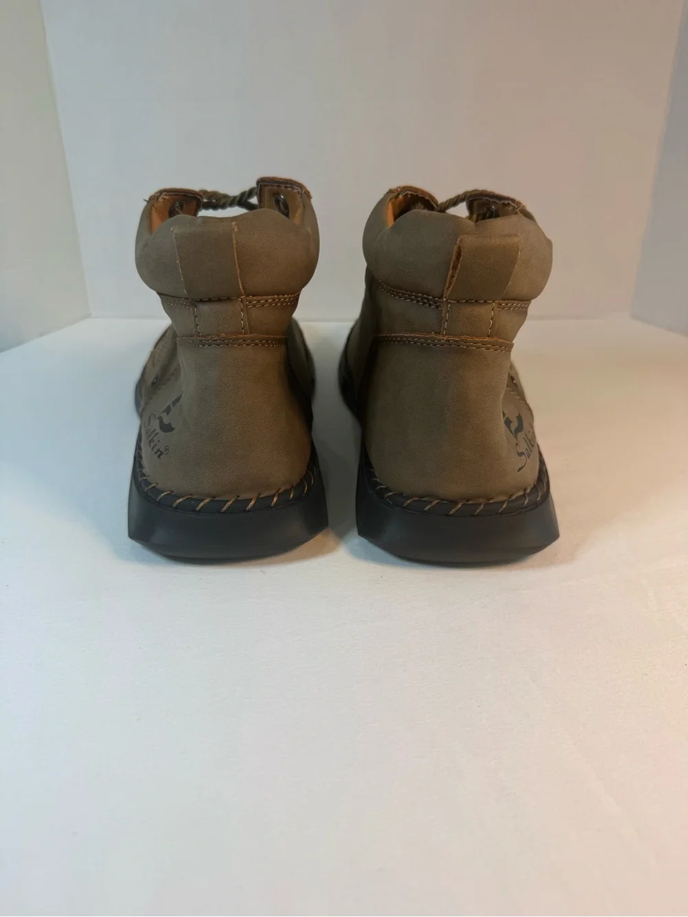 Salkin Men's 2.0 Trail Barefoot Boots Waterproof Leather Shoes US 12 / 12.5 NEW
